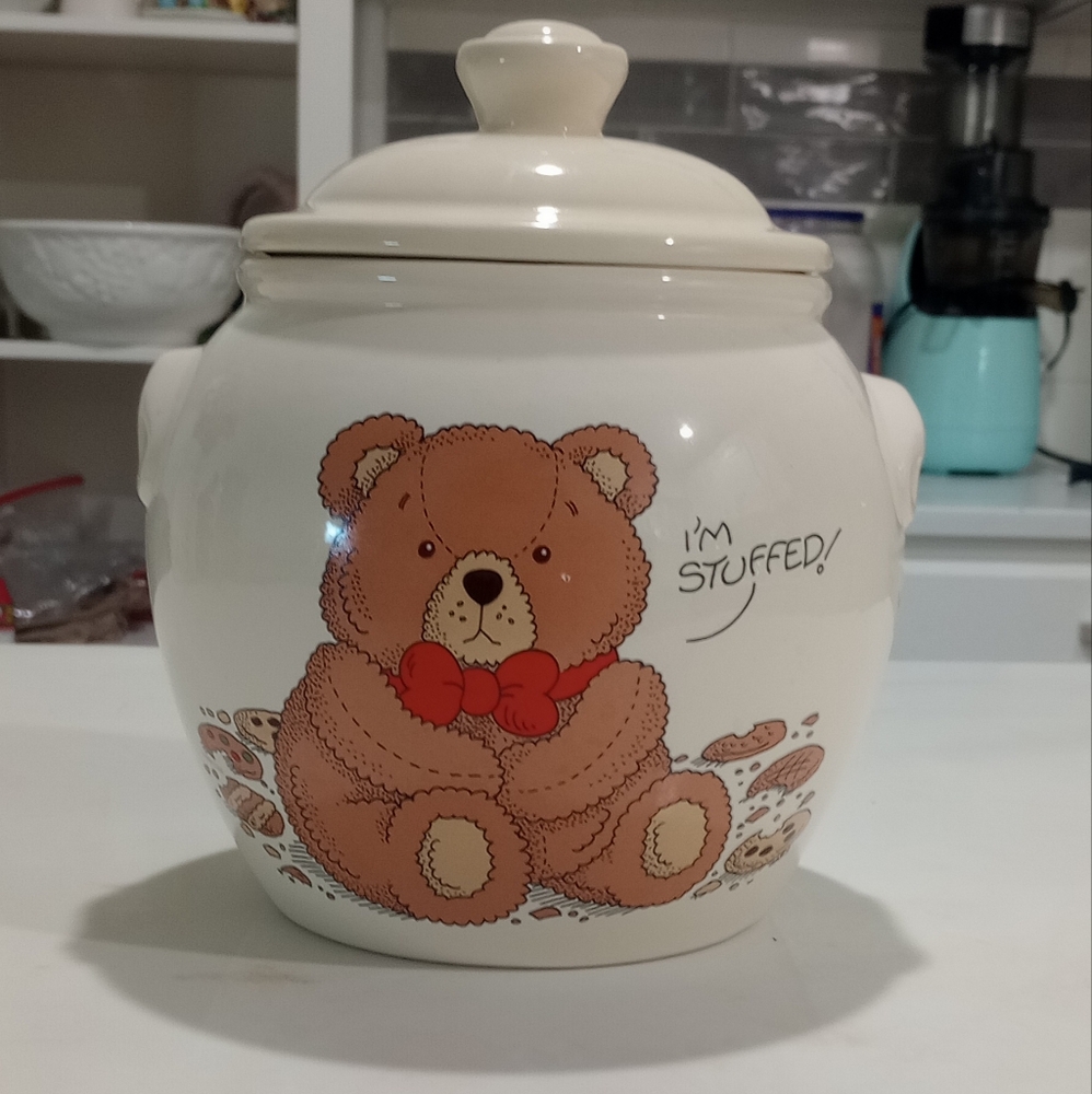 Vintage Treasure Craft 1985 Canister